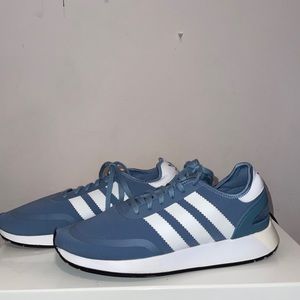 Adidas blue sneakers